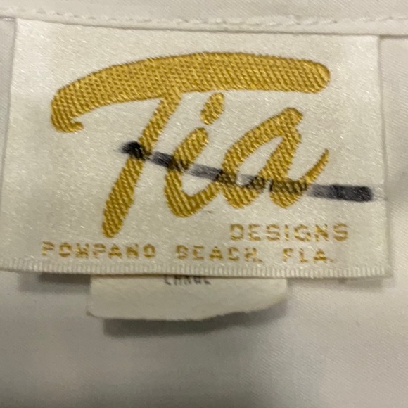 Tia Designs Embroidered Blouse With Rhinestone Accents - Picture 6 of 7